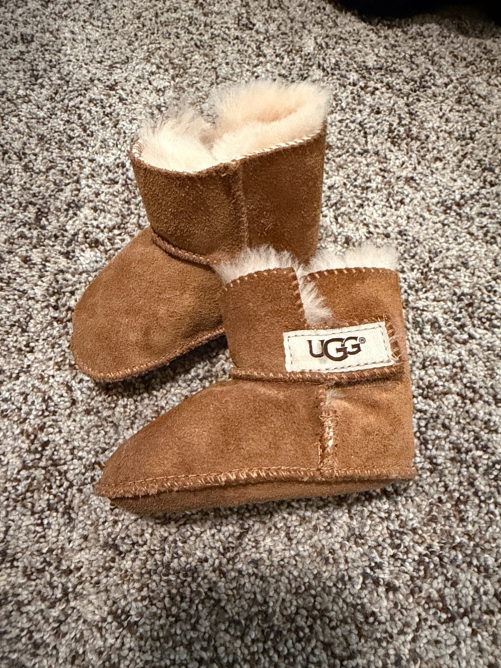UGG Chestnut Infant Sheepskin Booties